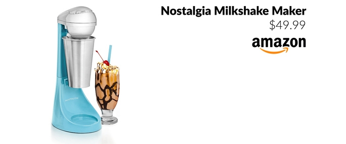 Nostalgia Milkshake Maker